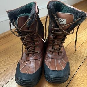UGG waterproof leather boots